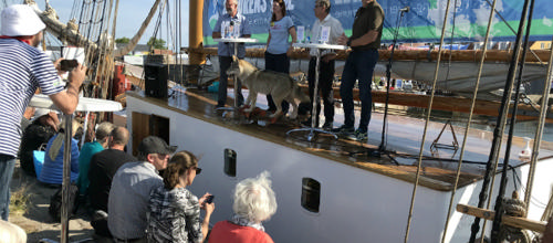 Et folkemøde på Bornholm med udsyn